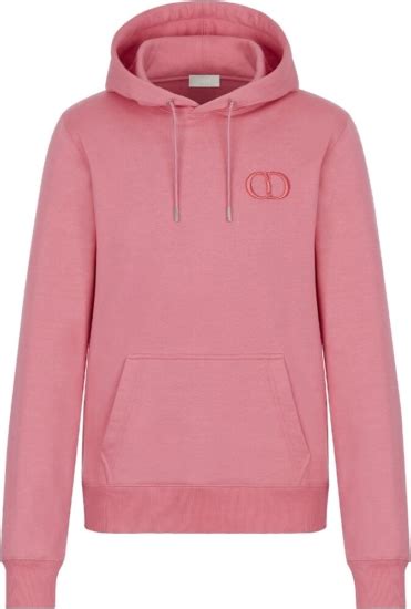 dior pink hoodie